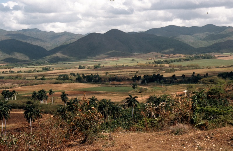 photo de paysage de campagne cubaine