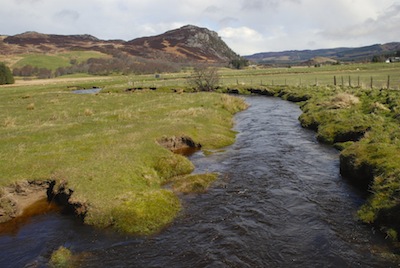 photo d'un cours d'eau s'écoulant dans un paysage sauvage 
