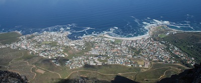 photo de la baie de Cap Town  